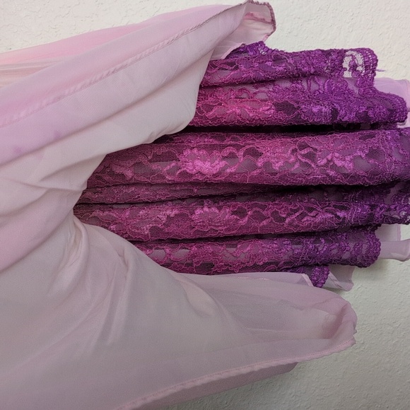 PLEIADES Purple and Pink Dress 4T - Picture 5 of 6